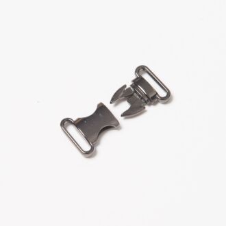 20mm Metall-Steckschnalle anthrazit