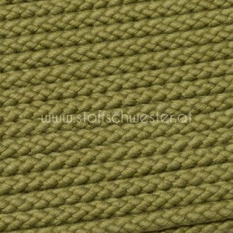 8mm Baumwollkordel khaki