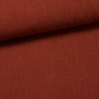 Stonewashed Leinen terra