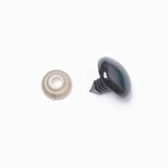 14mm Kunststoff-Sicherheitsnase schwarz 