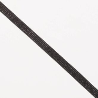 10mm Glitzergummi schwarz/schwarz