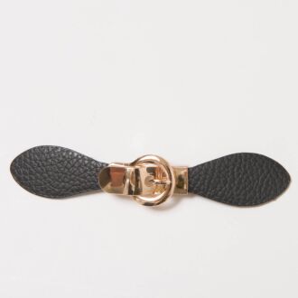 13cm Kunstleder-Verschluss 