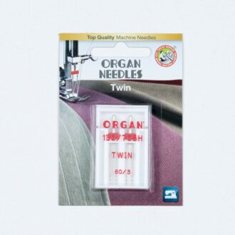 Organ Zwillingsnadel 80/3,0 mm Blister Pack