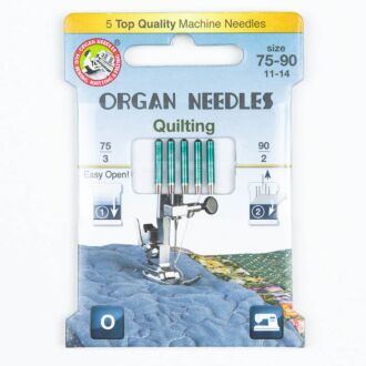 Organ Nähmaschinennadeln Quilting Sortiment 75–90 Eco Pack