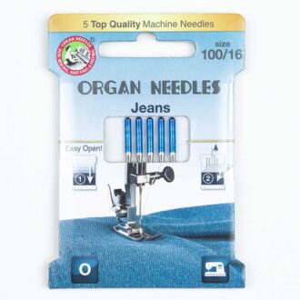 Organ Nähmaschinennadeln Jeans 100 Eco Pack