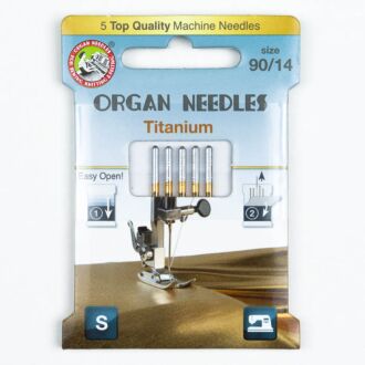 Organ Nähmaschinennadeln Titanium 90 Eco Pack
