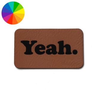 Kunstlederlabel 
