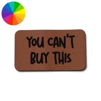 Kunstlederlabel 